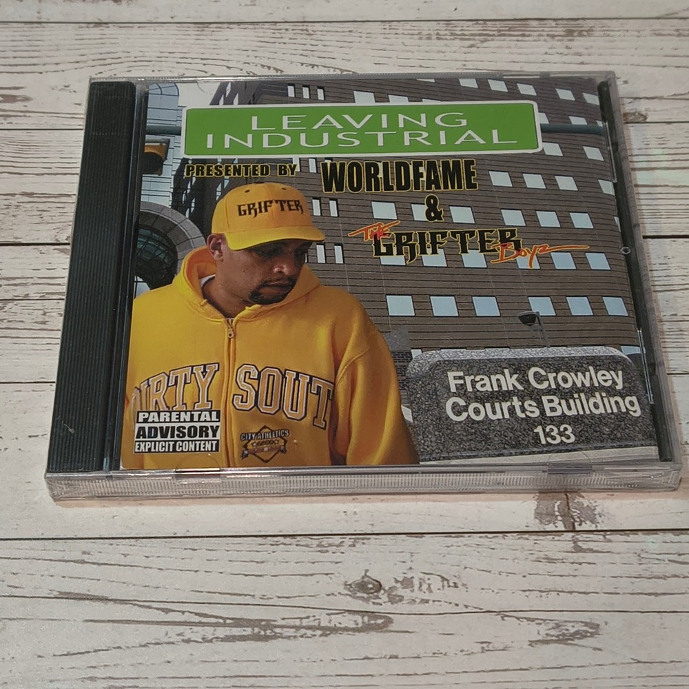 Leaving Industrial Worldfame & The Grifter Boyz CD Grifter Records TX Rap SEALED